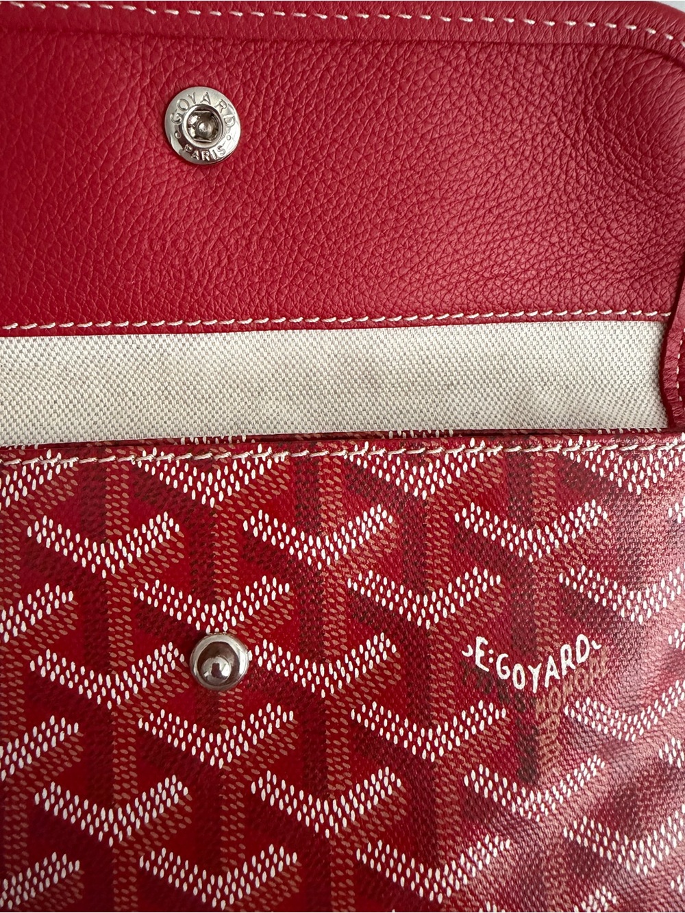 Goyard Red St Louis PM tote - Picture 10 of 11